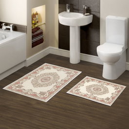 Mijölnir Juego de alfombrillas de baño Kt453 Multicolor